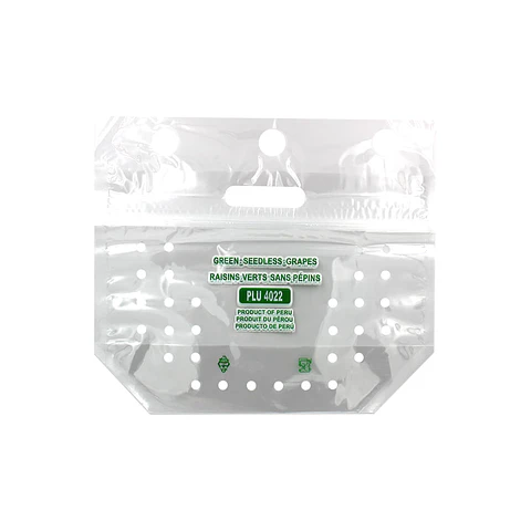 BOLSA POLI UVA 31,5X31X0,005 TROQUEL TRANSP. => 100 Unidad/es
