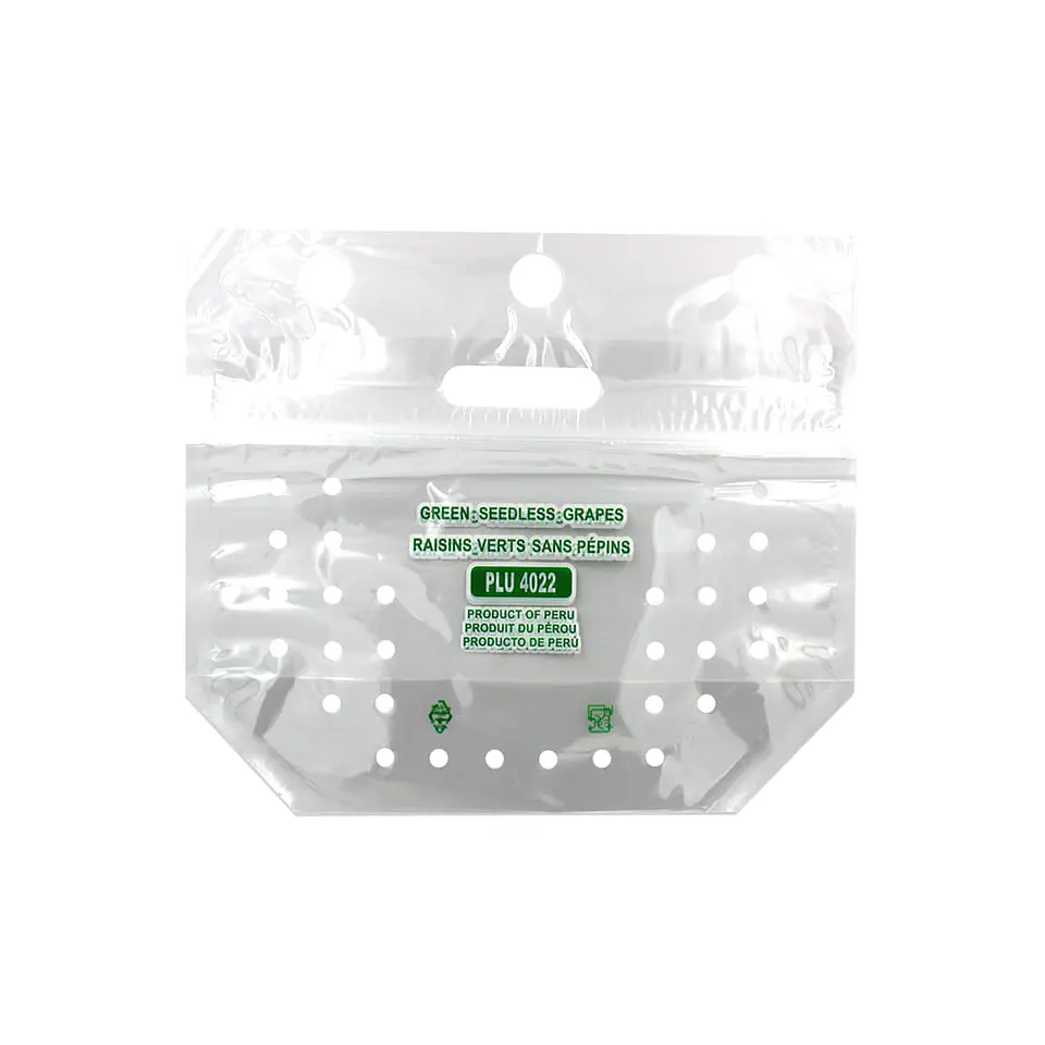 BOLSA POLI UVA 31,5X31X0,005 TROQUEL TRANSP. => 100 Unidad/es 1