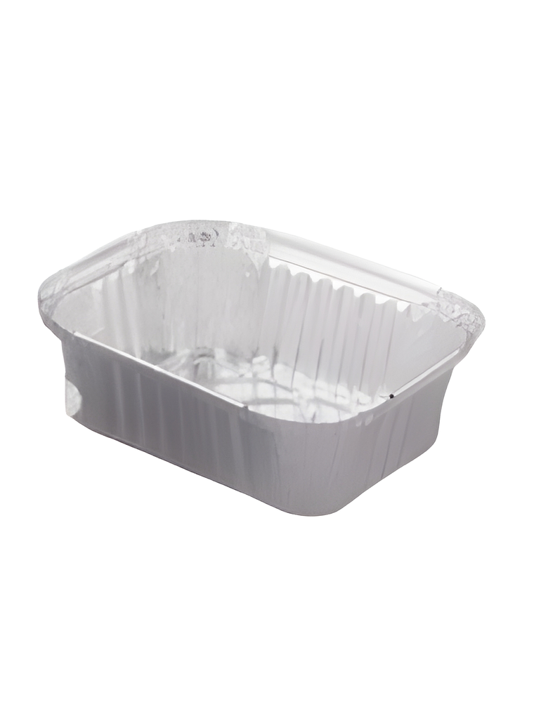 ENVASES RECTANGULARES DE ALUMINIO CON TAPA PLÁSTICA O DE CARTÓN ALUMINIO 1