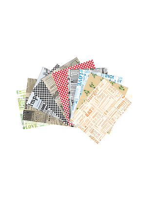 PAPELERÍA ANTIGRASA DISEÑOS VARIADOS