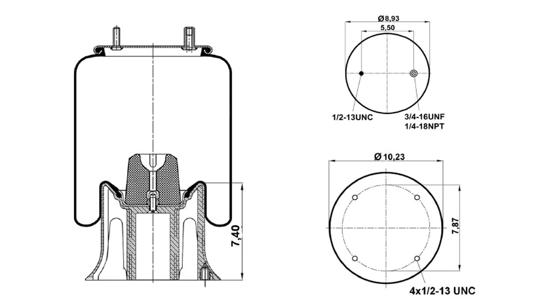 PULMON SUSPENSION 1T15M-9 (379101-CPL EUROSAN) AMERICANOS 2