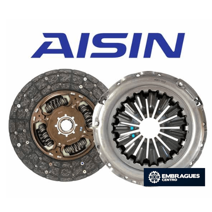 AISIN Prensa y disco TOYOTA HILUX (KUN) 2.5-3.0 Diesel 2012/2015 REFORZADO 1