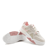 Zapatillas 029 Urbanas Mujer Beige con Rosa