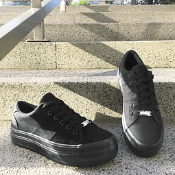 Zapatillas de Lona Clippers Negras