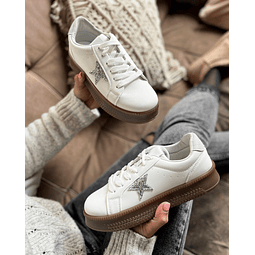 Zapatilla Moda Urbana Gold 03 Blanco