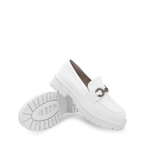Mocasín 5530 Moda Blanco