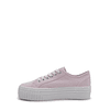 Zapatillas Maxy Clippers Rosa de Lona con Plataforma Moda Urbana
