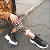 Zapatillas Bruma 04 Negras Urbanas con Plataforma