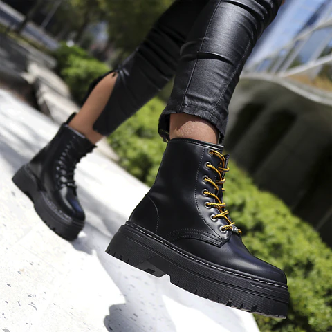 Botines Combat 01 Moda Urbana