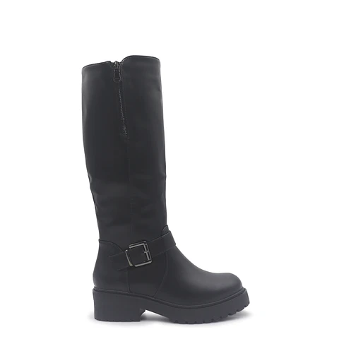 Bota Elasticada Negra