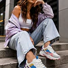 Zapatillas Balance 07 Blancas Multi Colores