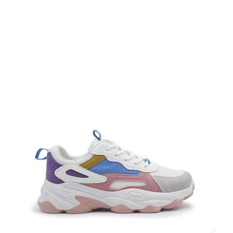 Zapatillas Balance 07 Blancas Multi Colores