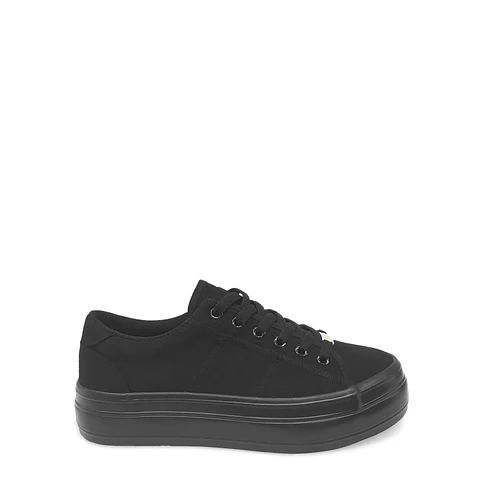Zapatillas de Lona Clippers Negras Urbanas
