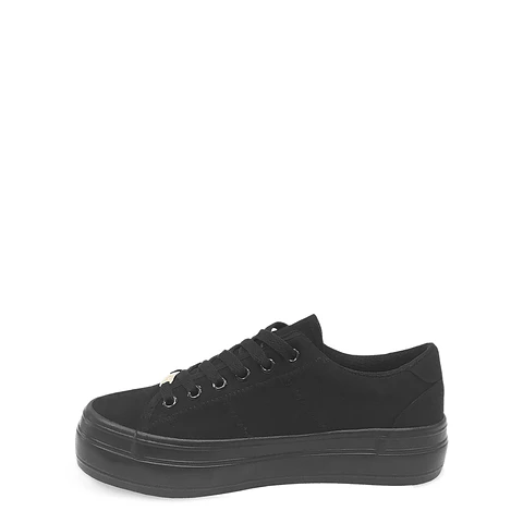 Zapatillas de Lona Clippers Negras Urbanas