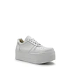 Zapatilla de Cuero Maxy Mily 06 Blanca con Plataforma
