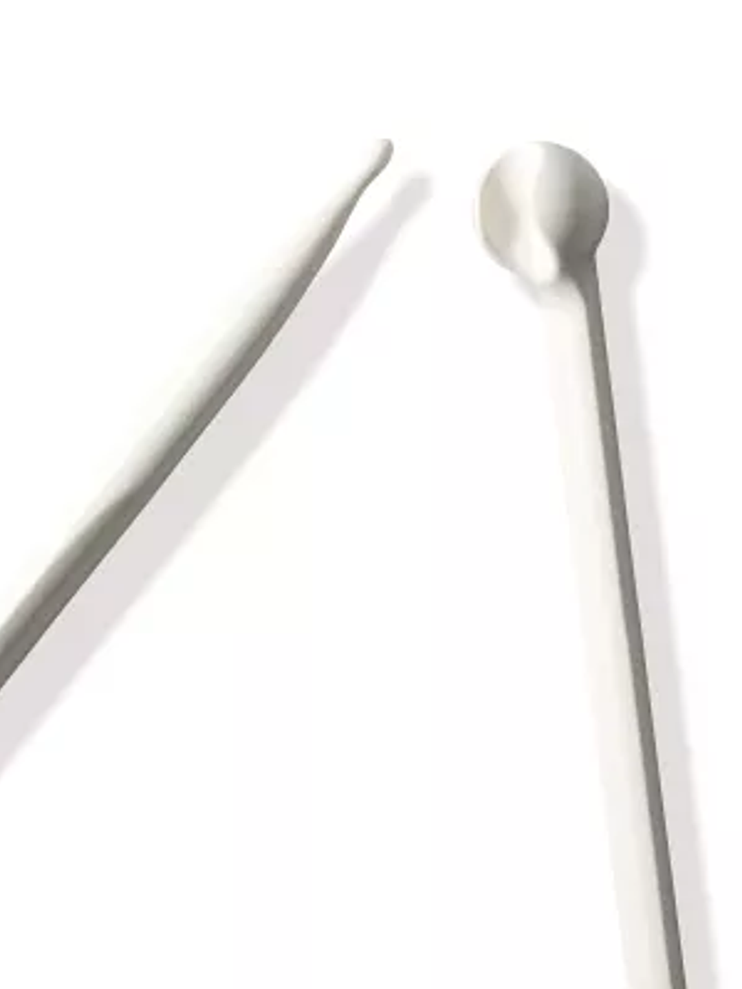 Aguja recta ergonómica 35 cm 2