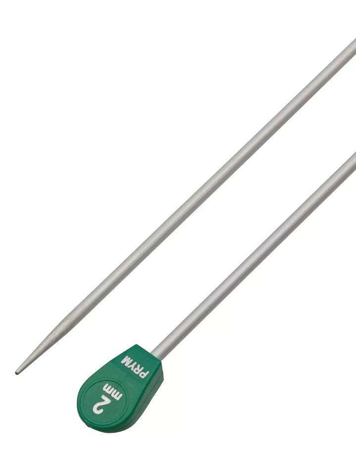 Agujas rectas aluminio 1