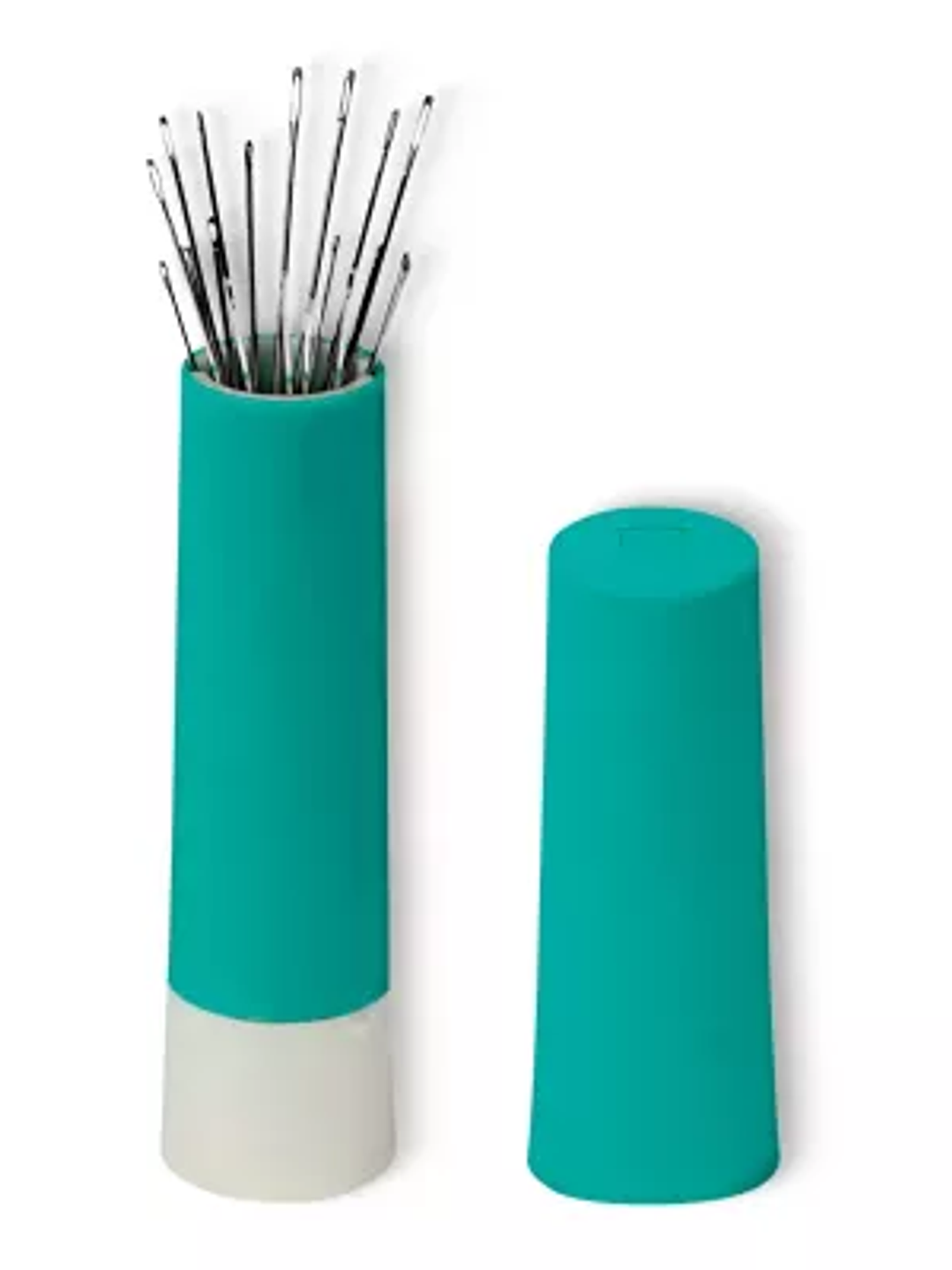 Alfiletero de plástico imantado con agujas 3