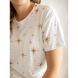 Luceros Navidad (peach) - manga corta y short