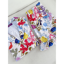 White ocean - manga corta y short (peach)