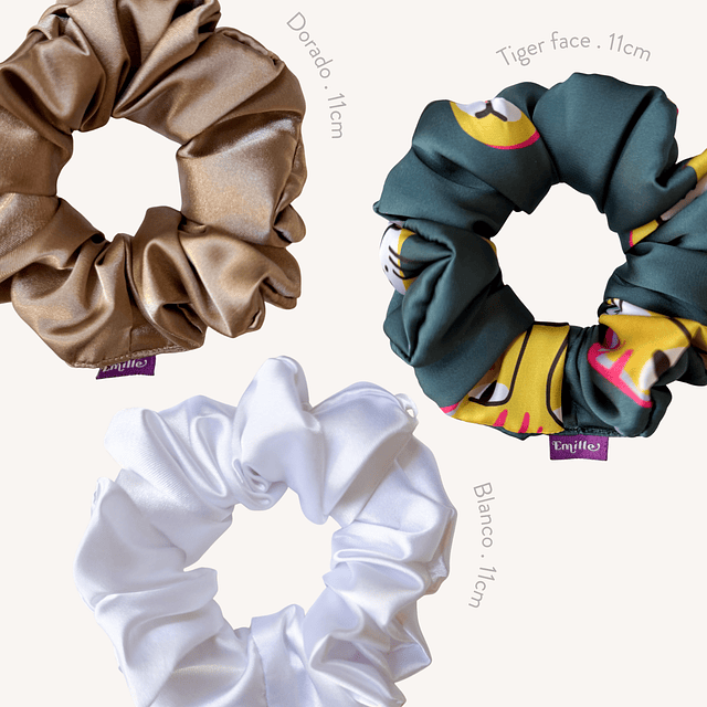 Trio scrunchies 3