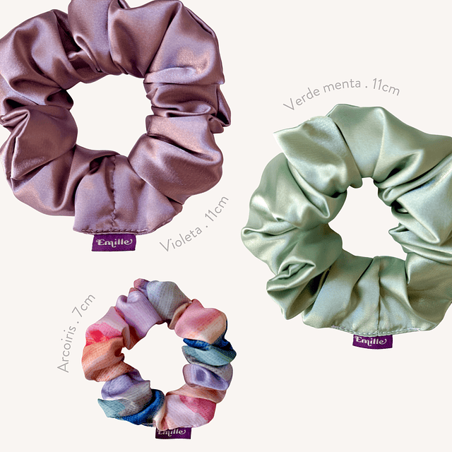 Trio scrunchies 5