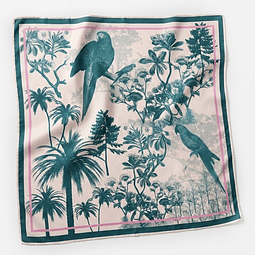 Pañoleta guacamayas jade 