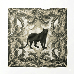 Pañoleta pantera negra 