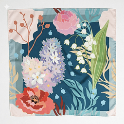 Pañoleta bloom garden 