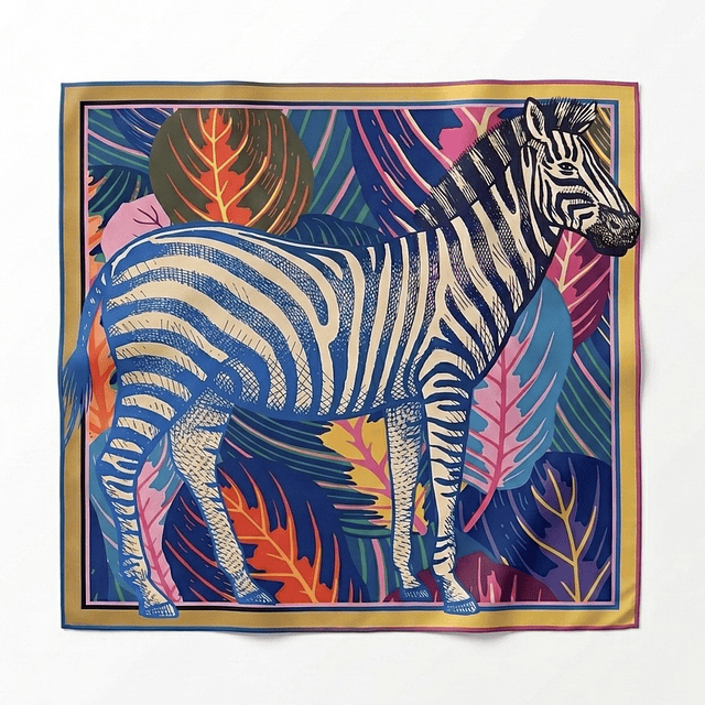 Pañoleta cebra prisma 