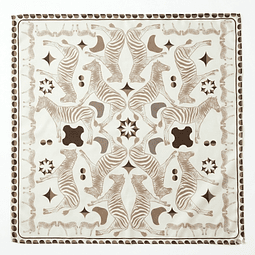 Pañoleta cebra arena 