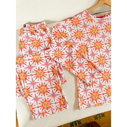 Soles (peach) - manga larga y pantalón