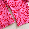 Lazos rosa - manga larga y short (Peach)