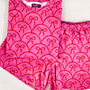Lazos rosa - manga larga y short (Peach)