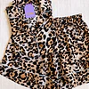 Leopardo 2 - manga corta y short (rayón)