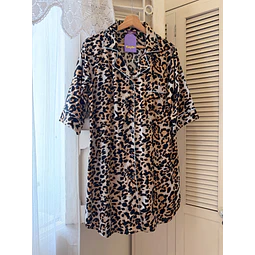 Leopardo 2 - vestido (rayón)