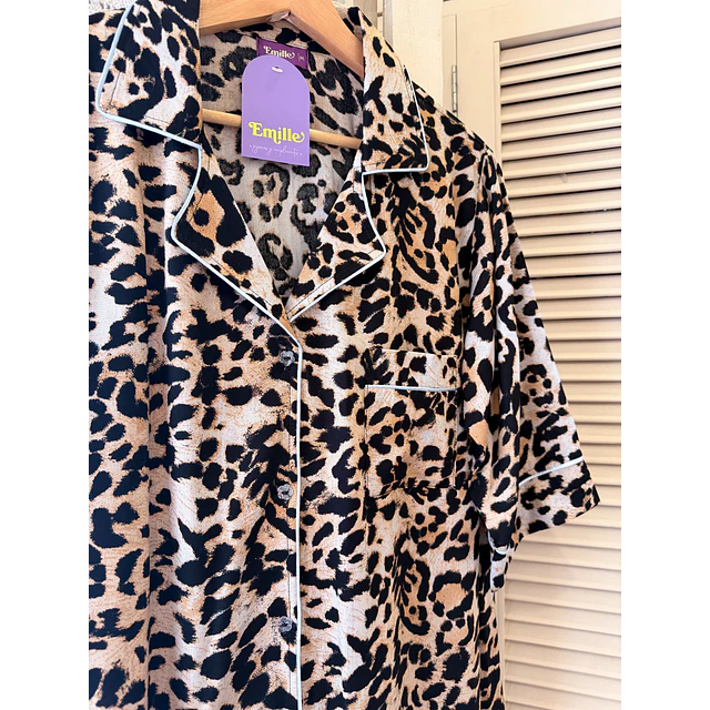 Leopardo 2 - vestido (rayón)