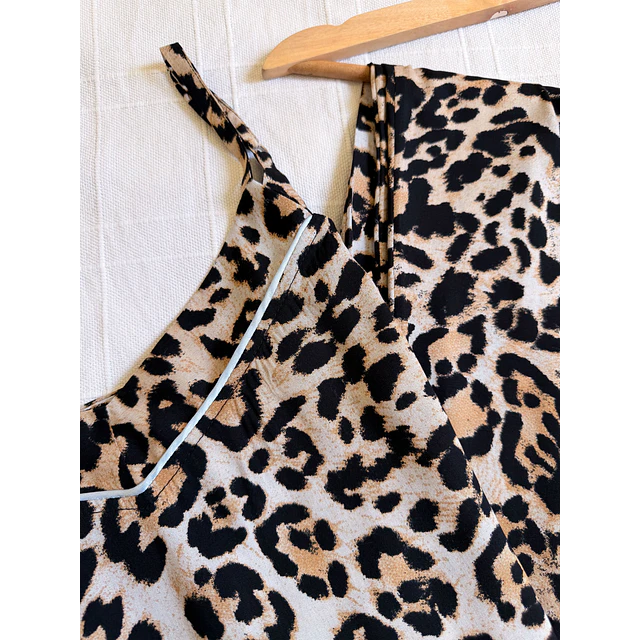 Leopardo 2 - tiras y pantalón (rayón)