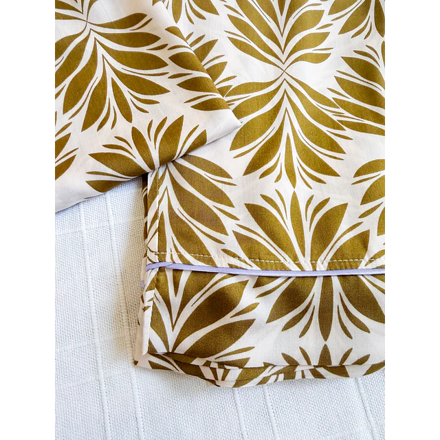 Olivos - manga corta y pantalón (rayón)