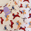Perritos mantequilla (peach) - manga corta y pantalón