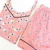 Florecitas combinadas curuba - Blusa de tiras y short (rayón)