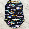 PETS: Peces sobre negro | Talla M (4)