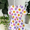 Smile - manga corta y short (Peach)