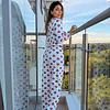 Corazones - manga larga y pantalón (Rib)