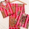 Fuchsia tiger - manga larga y pantalón (algodón)
