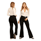 Jeans Mujer Flare Full Elasticado Push Up - Miniatura 3