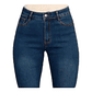 Jeans Flare Forrado De Polar Elasticado Push Up Tiro Alto - Miniatura 3