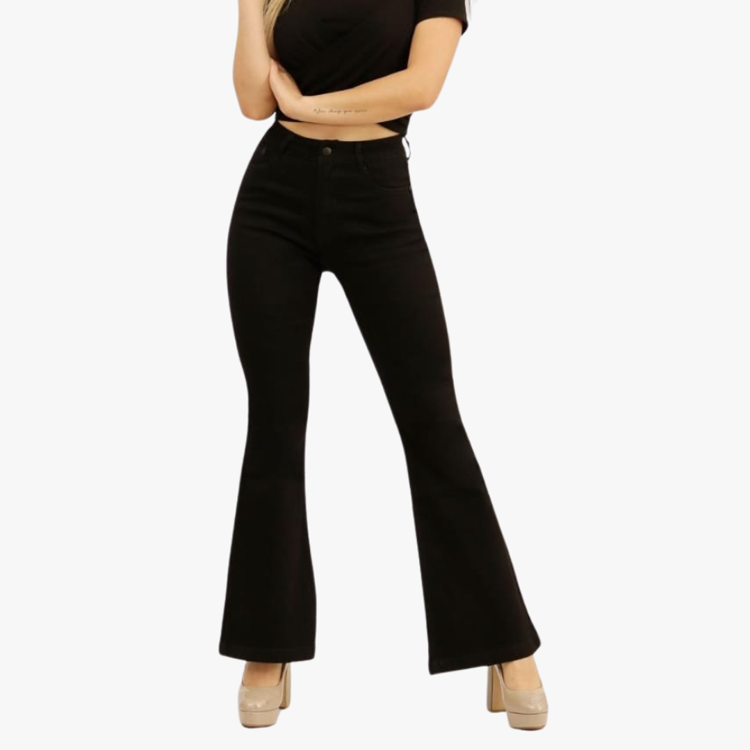 Jeans Flare Mujer Full Elasticado Push Up 2
