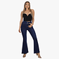 Jeans Flare Elasticado 3 Botones  - Miniatura 1