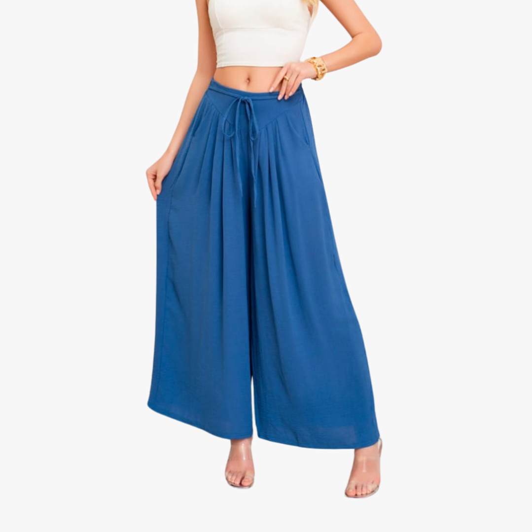 Pantalón Palazzo Premium Ancho Talla Estándar  3